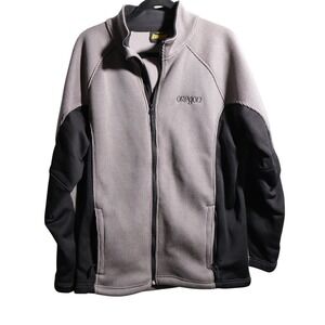 Renegade Club Oregon Jacket Gray Black Heavyweight Full Zip Mens M Souvenir Gift